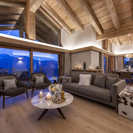 Apartment Chalet Laax: Where Modern Design Meets *