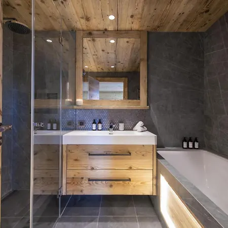 Chalet Laax: Where Modern Design Meets Apartment *