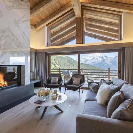 شقة Chalet Laax: Where Modern Design Meets لاكس