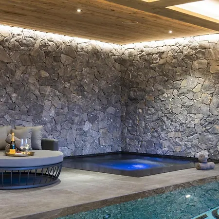 شقة Chalet Laax: Where Modern Design Meets